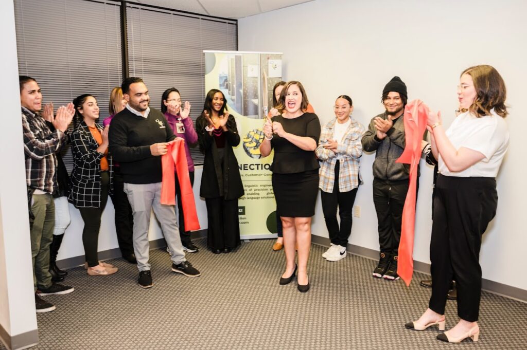 Our Konnection team and community partners celebrating the office opening in Wyomissing, Pennsylvania